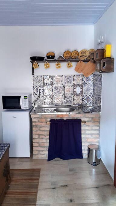 Ferienwohnung Studio No Centro De Sao Joaquim/Sc Exterior foto